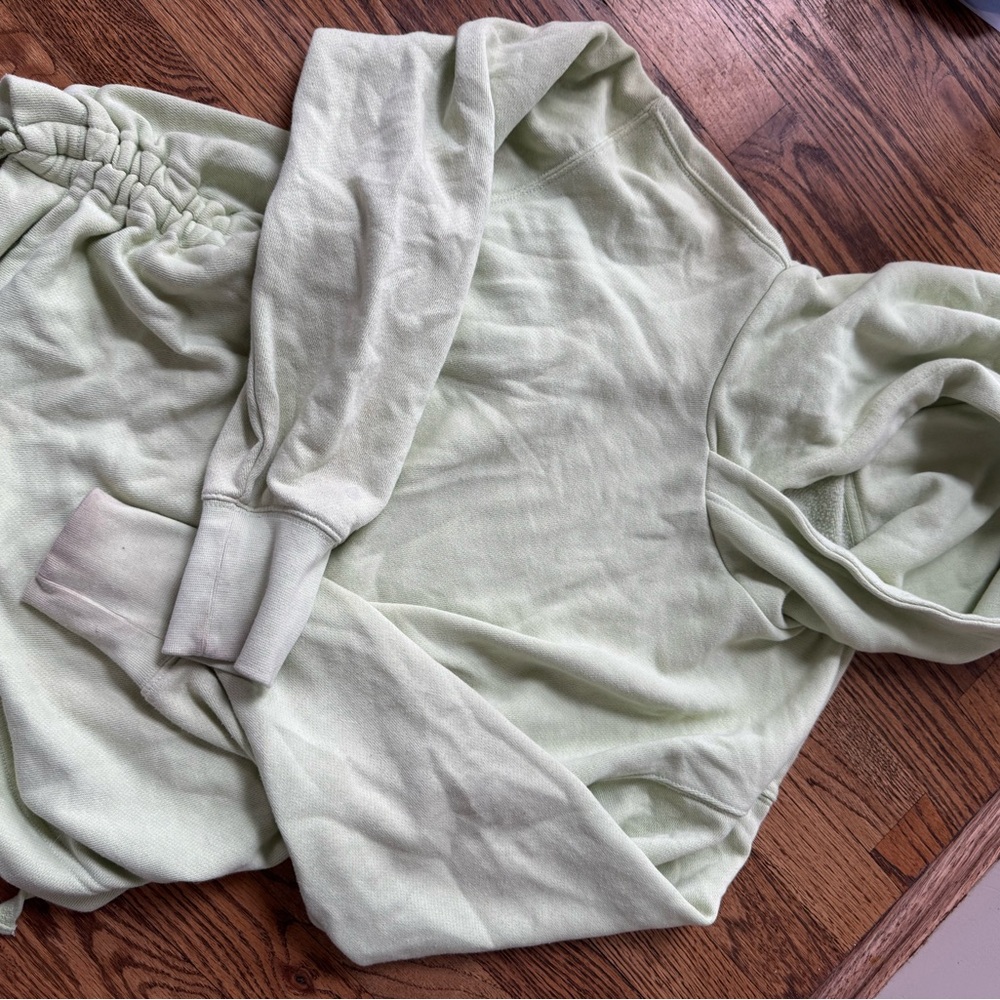 Light Green Hoodie, Aerie